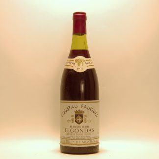 1977, L'Oustau Fauquet, Gigondas Cru du Petit Montmirail