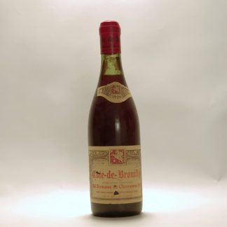 1970, Domaine de Chavannes, Côte-de-Brouilly