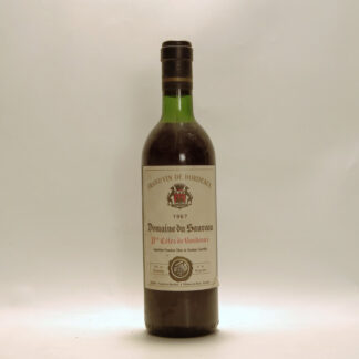 1967, Domaine du Saureau, Premières Côtes de Bordeaux