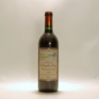 1986, Château La Chapelle des Tours, Montagne Saint-Emilion