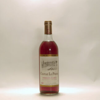1989, Château le Prieur, Bordeaux Clairet