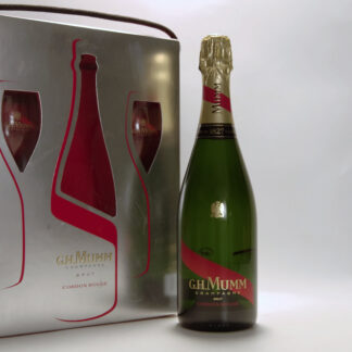 10', G.H. Mumm, Champagne Brut Cordon Rouge [Gift box + glass]