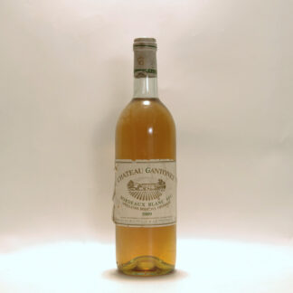 1989, Château Gantonet, Bordeaux Blanc Sec