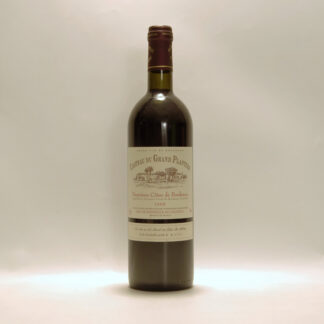 1998, Château du Grand Plantier, Premières Côtes de Bordeaux