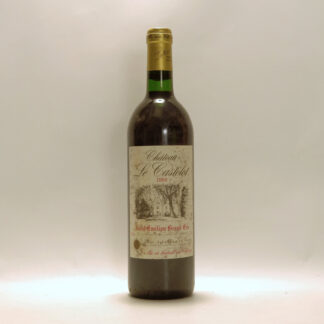 1988, Château Le Castelot, Saint Emilion Grand Cru
