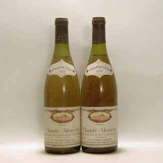 1991, M. Chapoutier, Hermitage Chante-Alouette