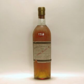 1947, A. Dubourg Côte du Tich, Sainte Croix-du-Mont Crème de Tête