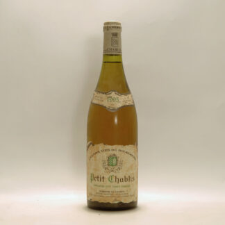 1995, Domaine de Cauroy - Massé Georges, Petit Chablis