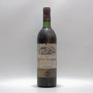 1979, Château Patarabet, Saint Emilion