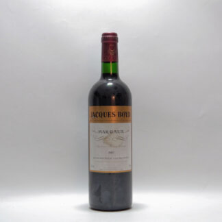 2007, Jacques Boyd, Margaux