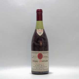 1979, Veuve Henri Moroni, Puligny Montrachet