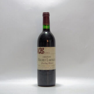 1983, Château Malbec Lartigue, Listrac Médoc