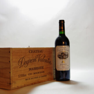 1996, Château Deyrem Valentin, Margaux OWC12