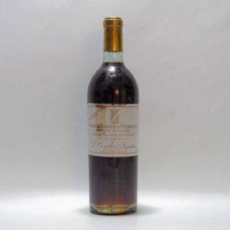 1937, Château Lafaurie-Peyraguey, Sauternes 1er Grand Cru