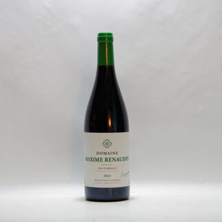 2021, Domaine Maxime Renaudin, Pays d'Hérault Carignan