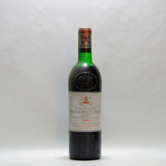 1979, Château Pape Clément, Pessac Leognan