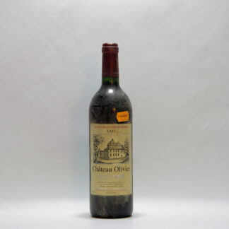 1995, Château Olivier, Pessac Leognan