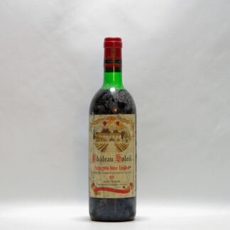 1976, Château Soleil, Puisseguin Saint Emilion