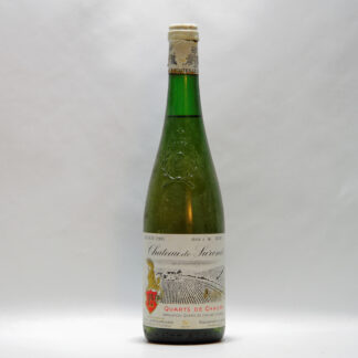 1985, Château de Suronde, Quarts de Chaume