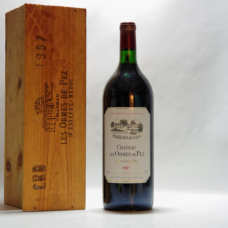 1987, Château les Ormes de Pez, Saint Estèphe