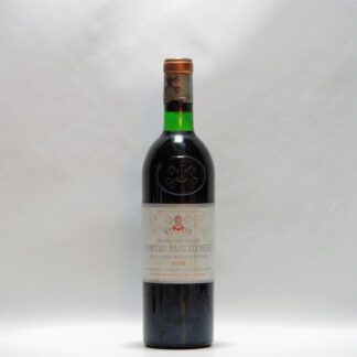 1975, Château Pape Clément, Pessac Leognan